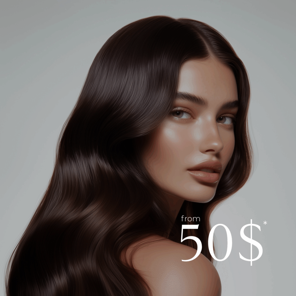 A hair treatment that stimulates hair growth and restores strength to the hair