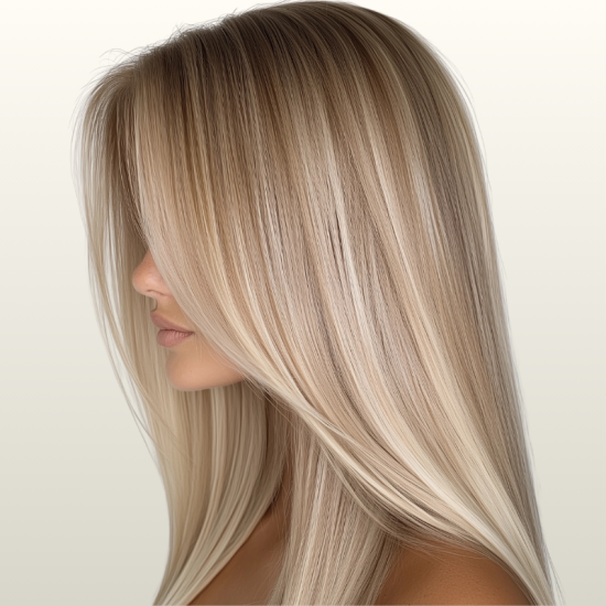 Coloration : Toner et correction de couleur sur cheveux blond / Toner and color correction on blond hair